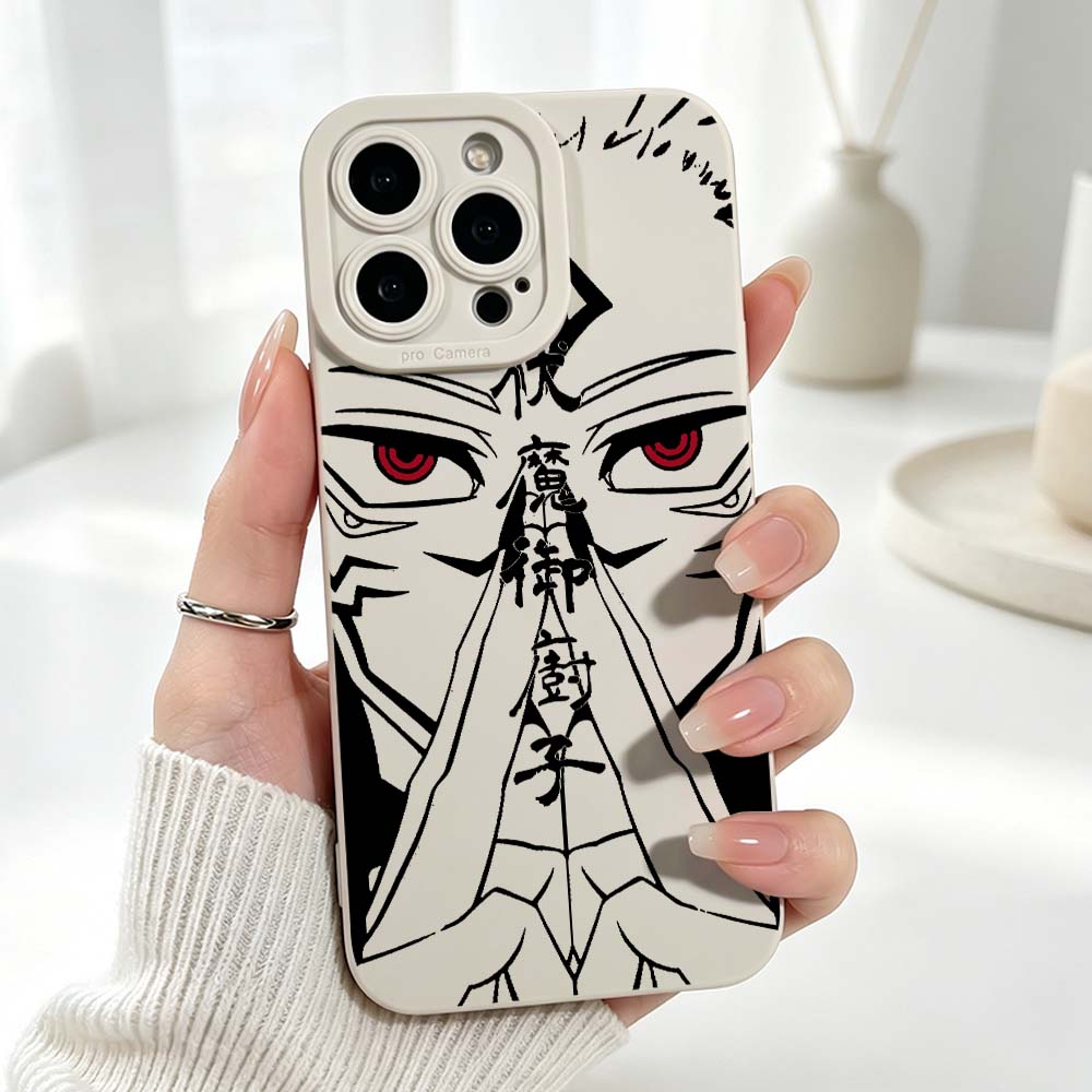 アニメ「呪術廻戦」クールカバーシリコンケース iPhone  - Phone Cases Iphone 16 Pro のレビューと価格