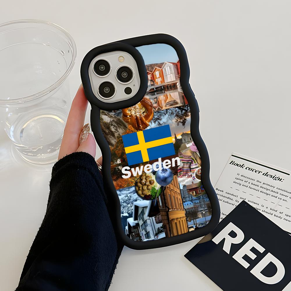 スウェーデン国旗柄iPhoneケース iPhone 17 1 - Phone Cases Sweden のレビューと価格