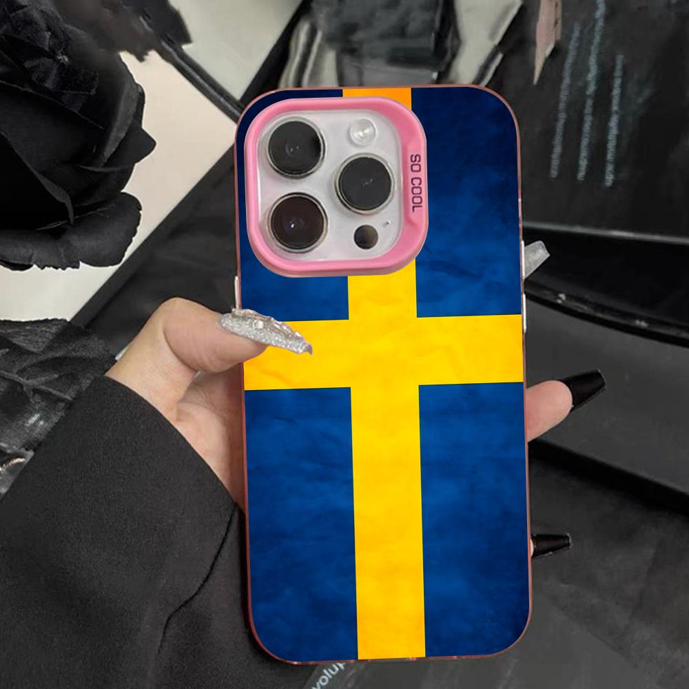 スウェーデン国旗柄iPhoneケース iPhone 17 1 - Phone Cases Sweden のレビューと価格