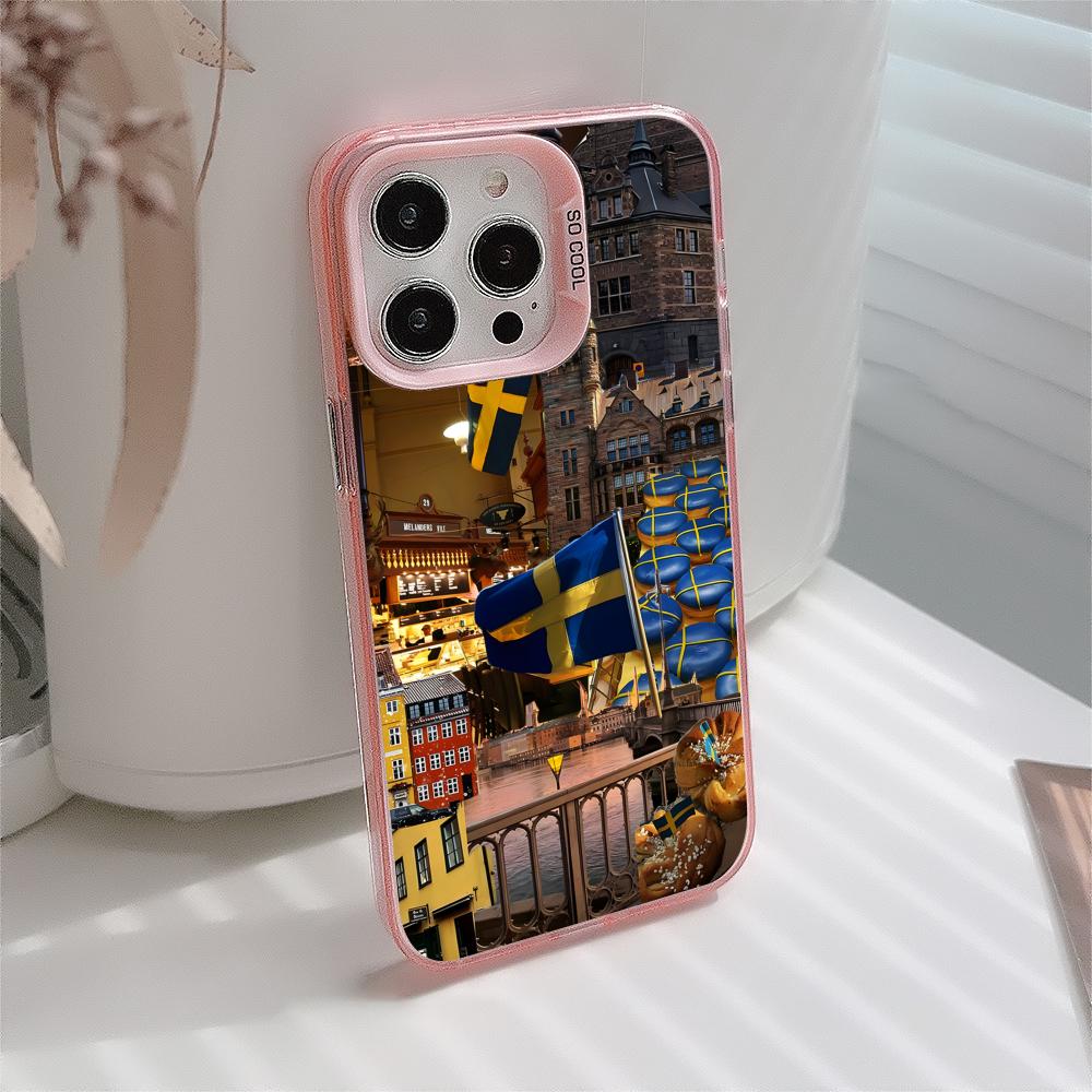 スウェーデン国旗柄iPhoneケース iPhone 17 1 - Phone Cases Sweden のレビューと価格
