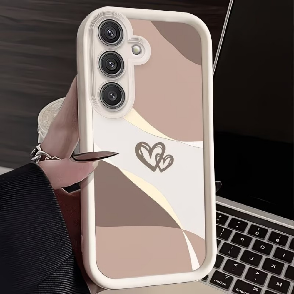 素敵なハート柄耐衝撃ソフトTPUスマホケース Samsung - Phone Cases For Samsung S21 5G のレビューと価格