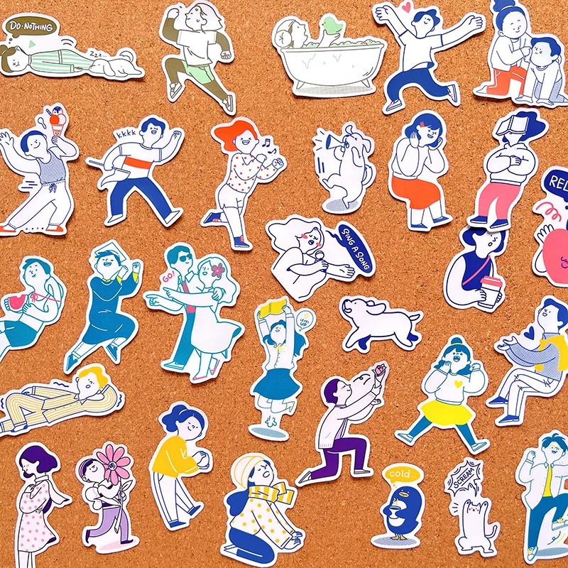 男の子と女の子のための42の手描きのステッカー,美しい漫画の - Phone Cases For Boys のレビューと価格