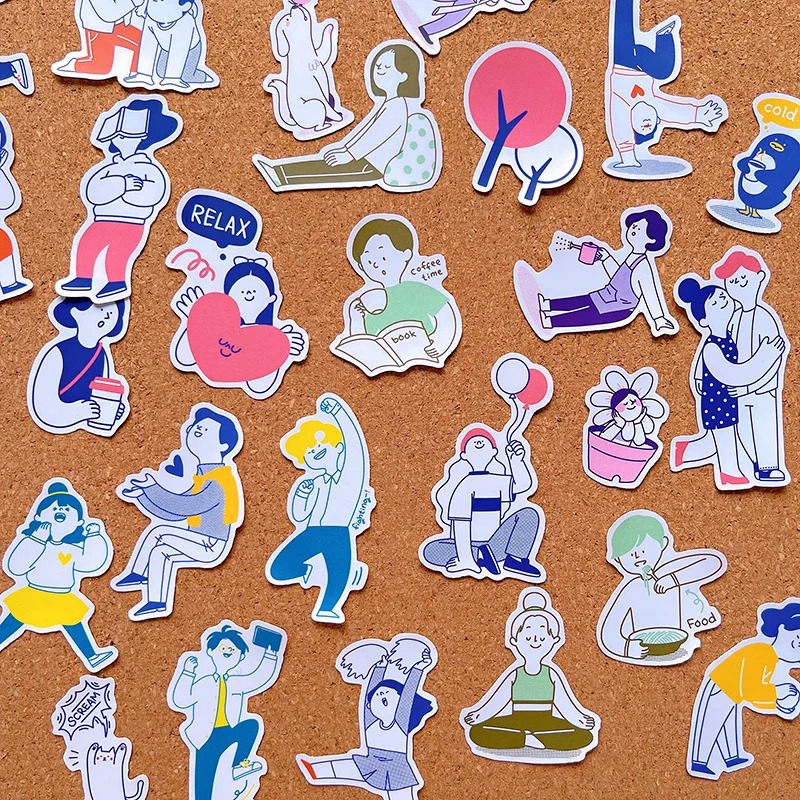 男の子と女の子のための42の手描きのステッカー,美しい漫画の - Phone Cases For Boys のレビューと価格