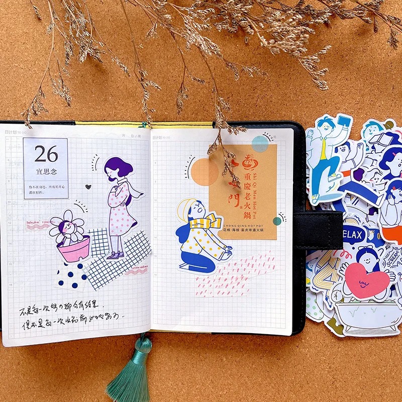 男の子と女の子のための42の手描きのステッカー,美しい漫画の - Phone Cases For Boys のレビューと価格