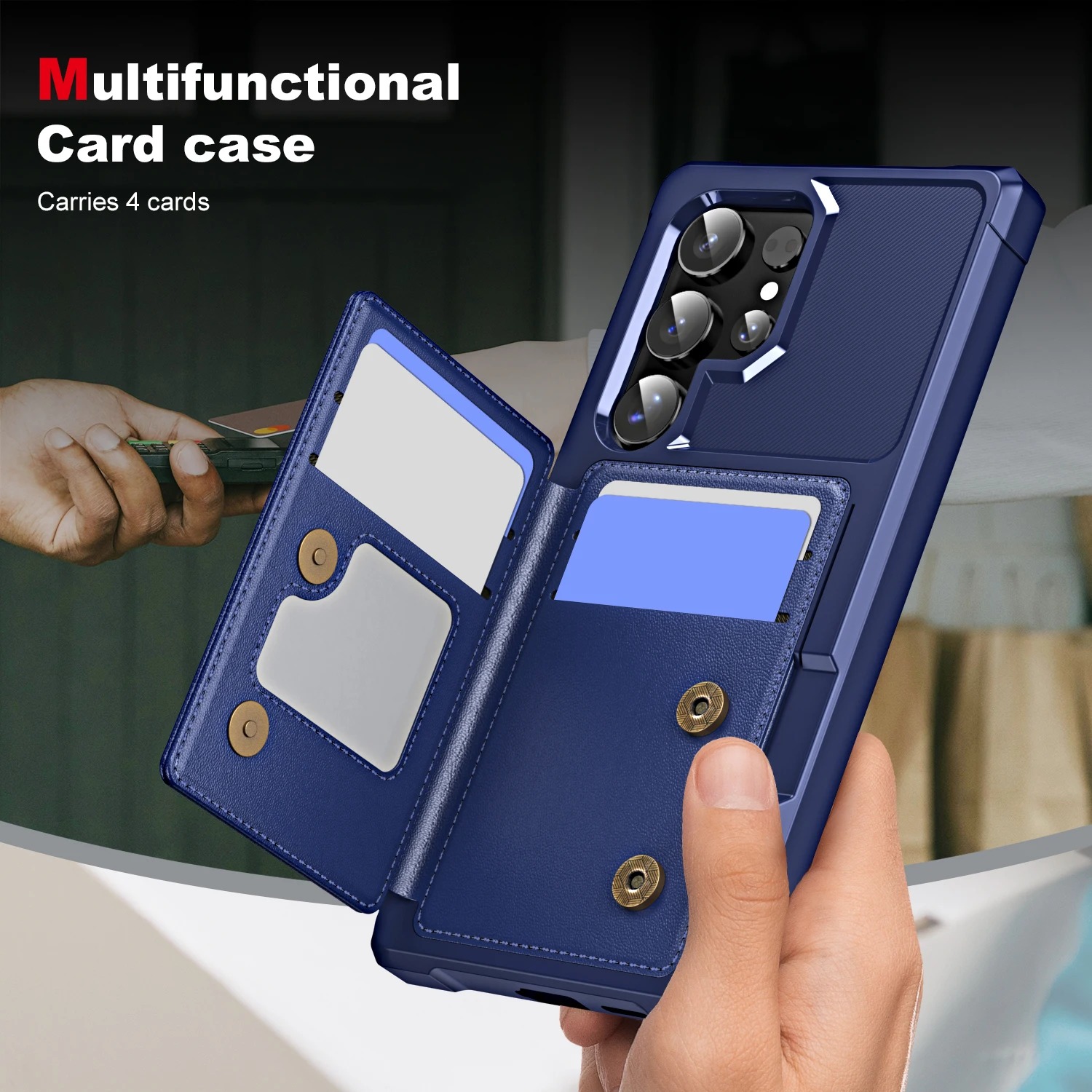 Samsung Galaxy S26 Ultra S25 E - Leather Folio Wallet Case のレビューと価格