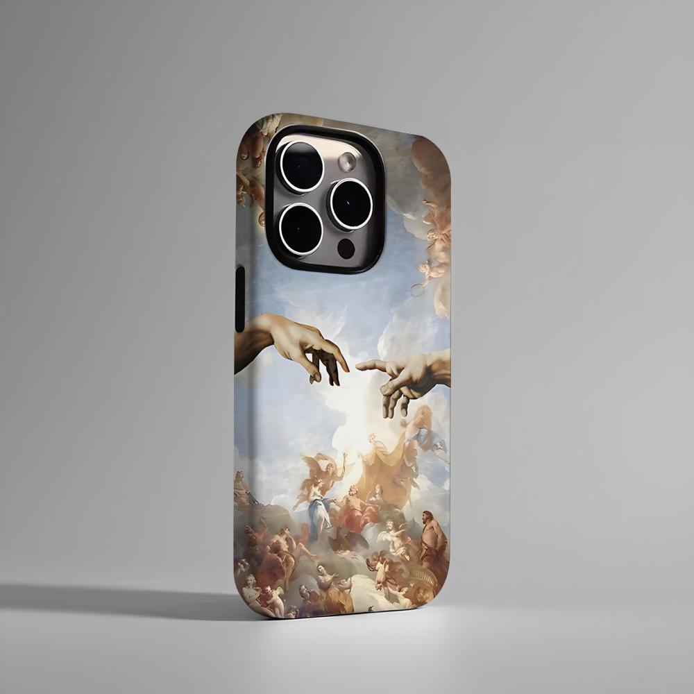 ルネサンス美術絵画柄 磁気2-in-1 光沢シェル iPho - Phone Cases Magnetic のレビューと価格
