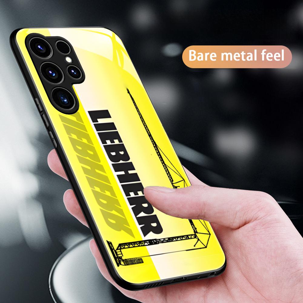 ロゴ入りL-liebherr掘削機デザインスマホケース サム - Phone Cases Magnetic のレビューと価格