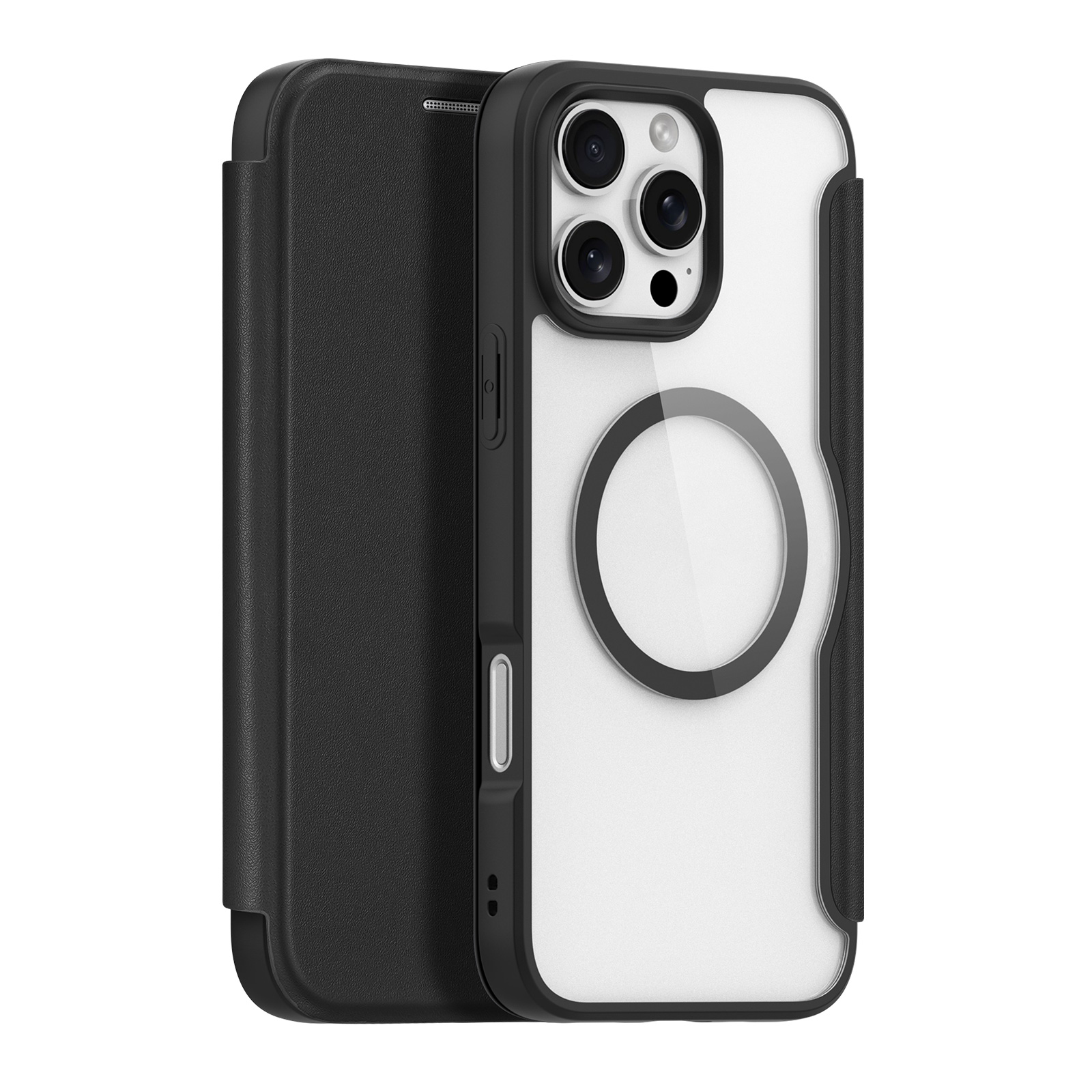 DUX DUCIS iPhone 16 Pro Max用フォ - Leather Folio Wallet Case のレビューと価格