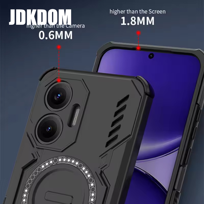 JDKDOM耐衝撃放熱磁気電話ケース Xiaomi POCO - Heat Dissipation Case のレビューと価格