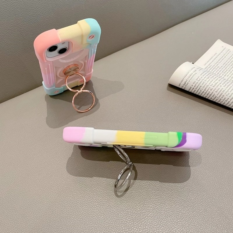 高級耐衝撃リングホルダー付きランヤードケース iPhone  - Phone Cases Heavy Duty のレビューと価格