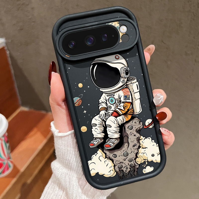 漫画風宇宙飛行士プリントTPUスマホケース Google P - Phone Cases Google Pixel 10 のレビューと価格