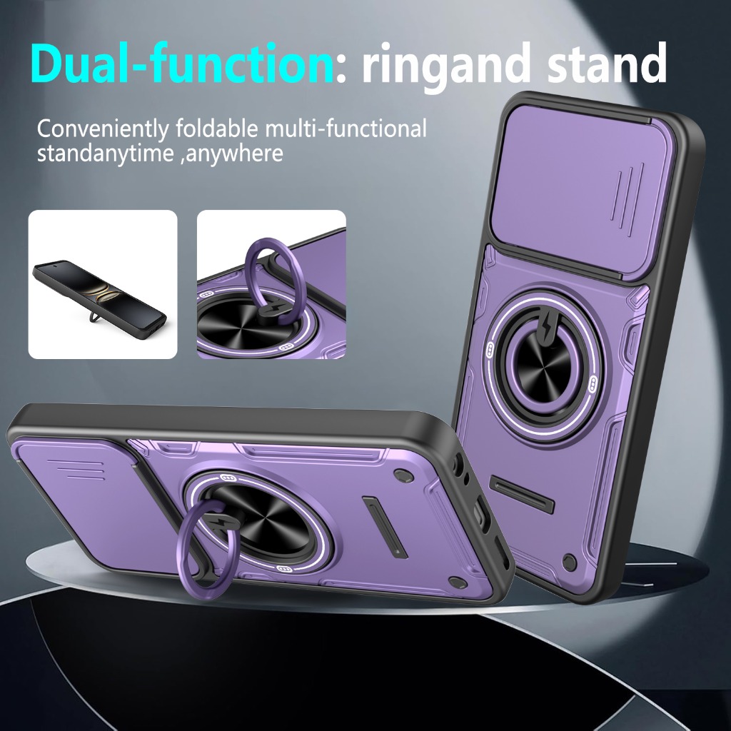 スライドカメラレンズプロテクター360 °   リングホルダ - Phone Cases Heavy Duty のレビューと価格