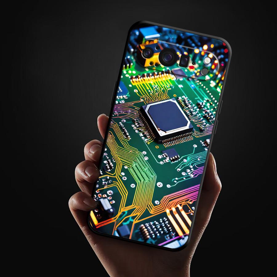 レトロな回路基板デザインのスマホケース Google Pix - Phone Cases Google Pixel 10 のレビューと価格