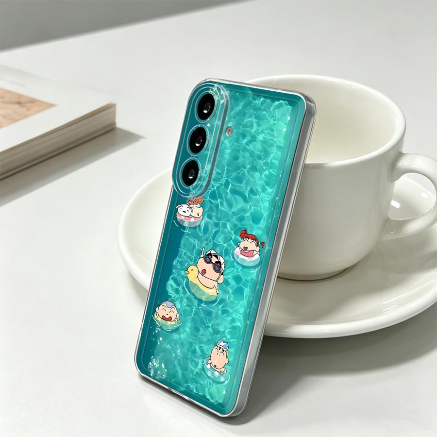 黄色い傘を持つ少年のスマホケース（Samsung Galax - Phone Cases For Boys のレビューと価格
