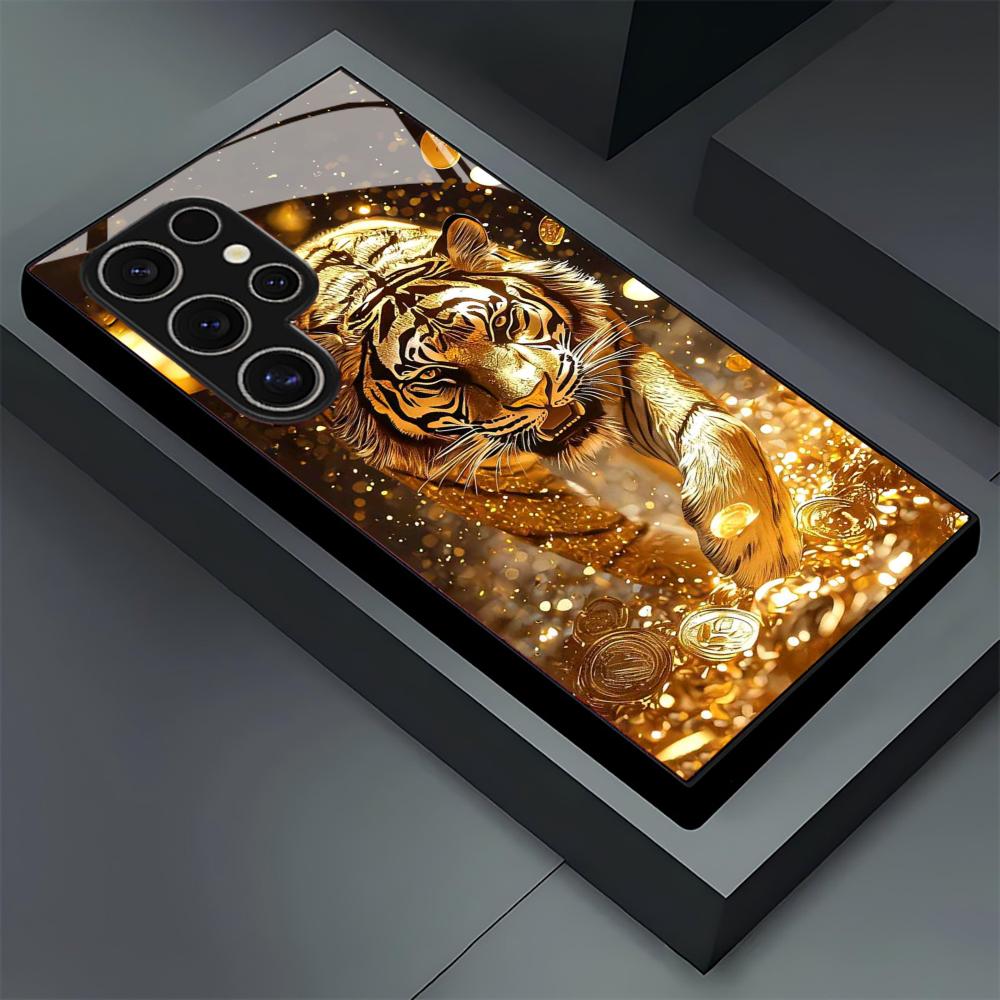 虎柄ガラス製スマホケース Samsung Galaxy S2 - Phone Cases For Samsung S21 5G のレビューと価格