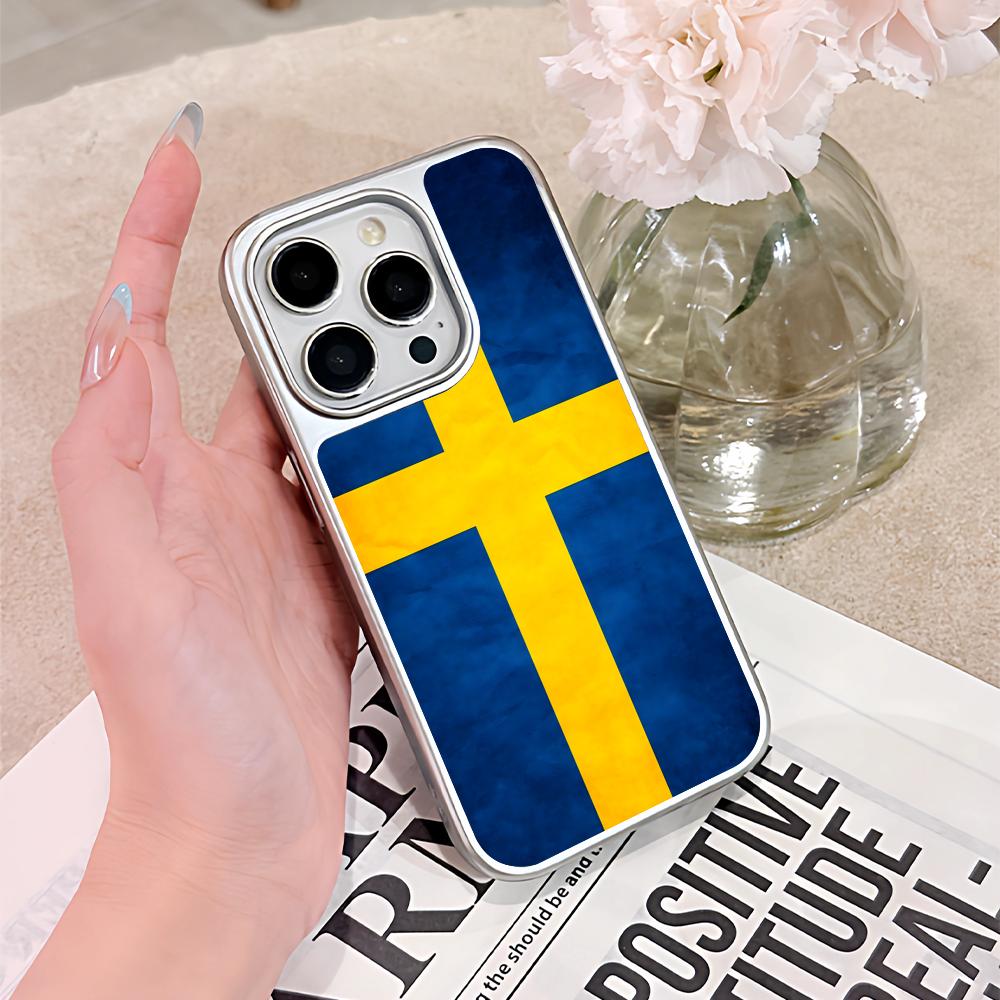 スウェーデン国旗柄iPhoneケース iPhone 17 1 - Phone Cases Sweden のレビューと価格