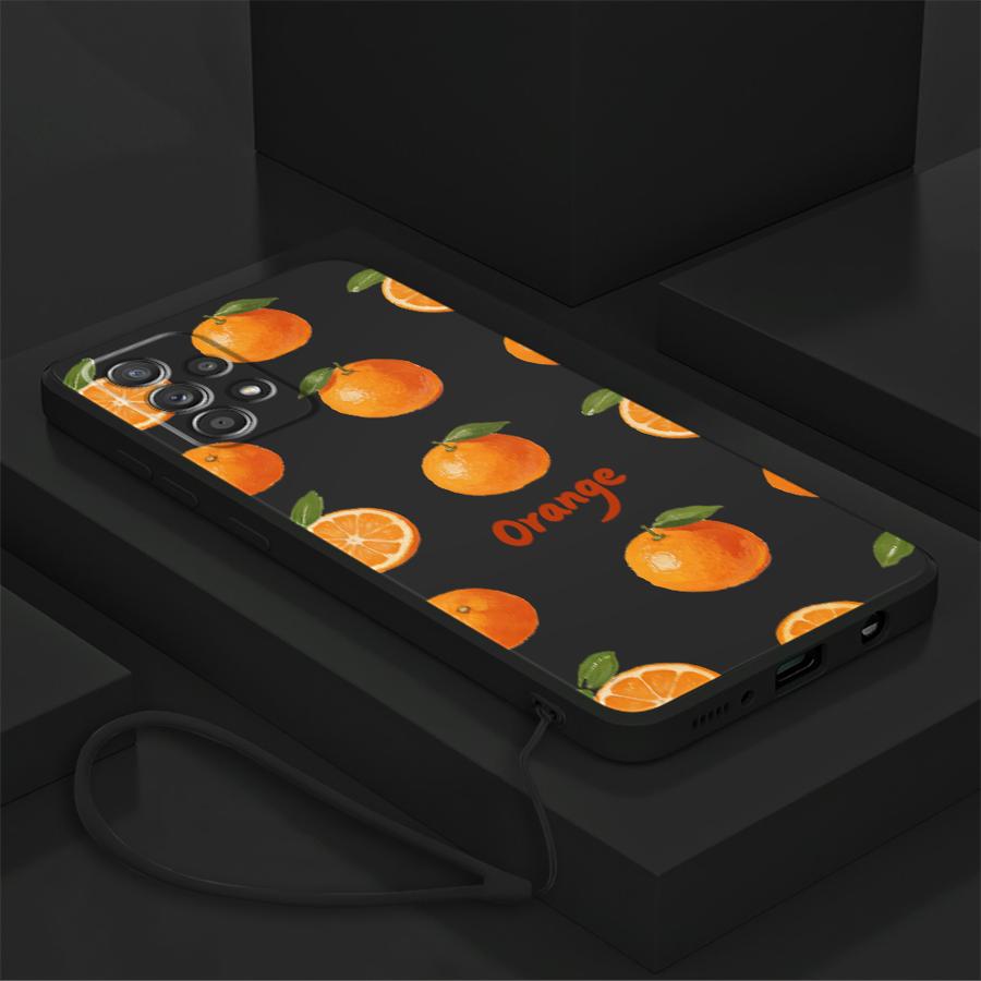 フルーツオレンジ電話カバーケースサムスンギャラクシー A05 - Phone Cases Orange のレビューと価格