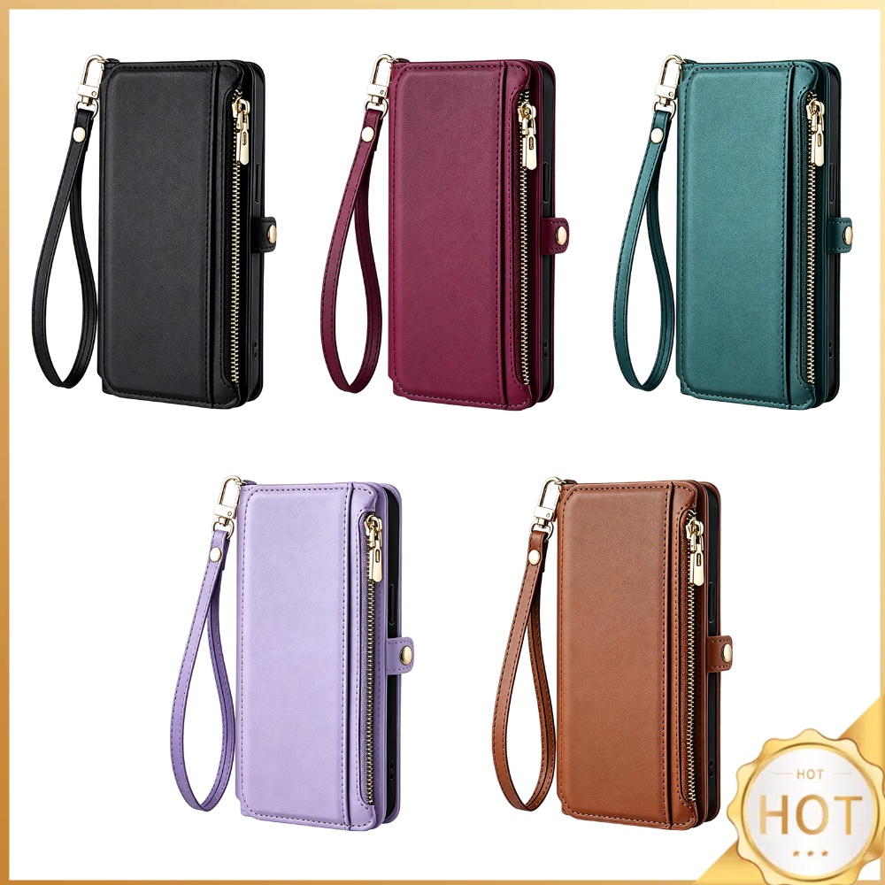 iPhone 17 Pro Max用 エアケース ウォレット - Leather Folio Wallet Case のレビューと価格